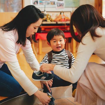 1・2歳児の降園